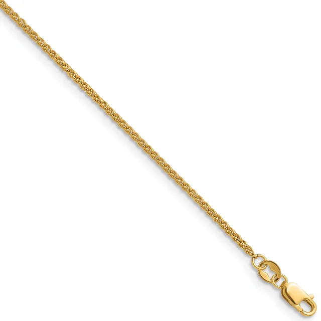 1/20 14K Gold Filled Spiga Chain — 16 in · Gold Filled 14/20 · 1.5 mm