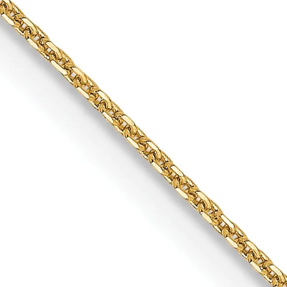 A gold chain with a textured, interlocking link pattern displayed diagonally against a white background.