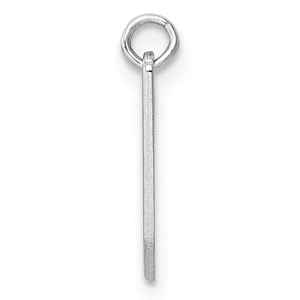 A silver eye bolt with a long cylindrical shaft and a ring loop at the top, shown against a white background.