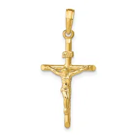 Gold Crucifix Pendants — 14 KT Yellow