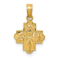 Gold Four-Way Pendants — 14 KT Yellow