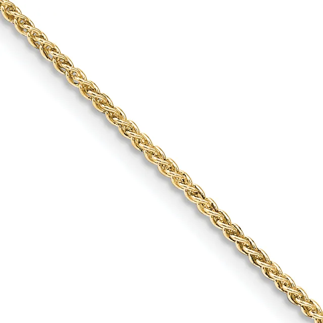 Gold-plated Sterling Silver 1.50mm Spiga Chain — 16 · Sterling Silver · 1.5 mm