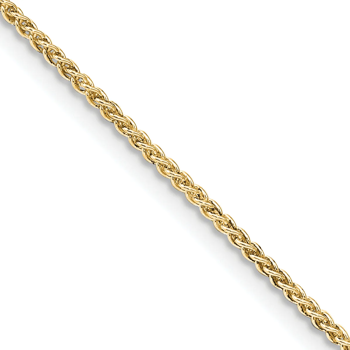 Gold-plated Sterling Silver 1.50mm Spiga Chain — 16 · Sterling Silver · 1.5 mm