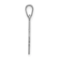 A long metal eye bolt with a threaded shaft and loop top, shown against a white background.