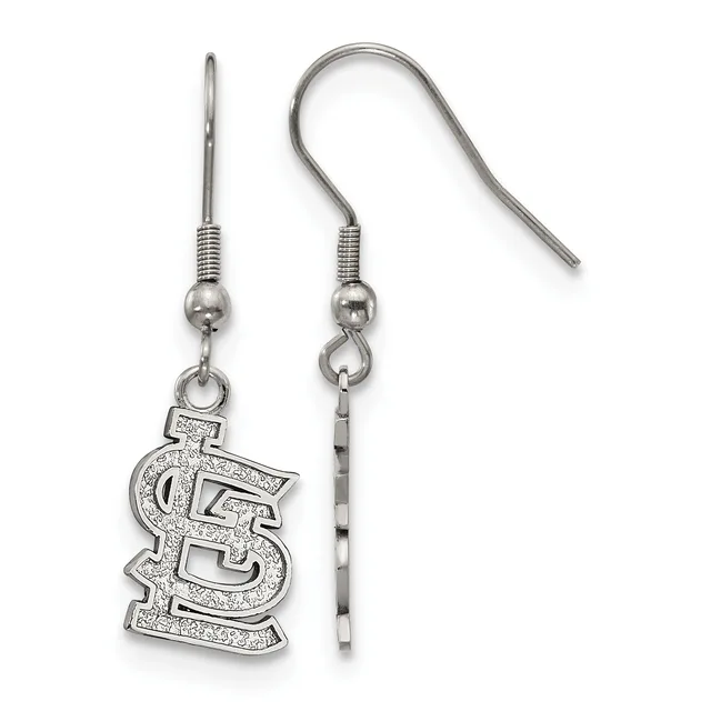 A pair of silver-toned fish hook earrings with decorative ball and coil details, each hanging a textured number 25 charm.