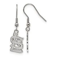 A pair of silver-toned fish hook earrings with decorative ball and coil details, each hanging a textured number 25 charm.