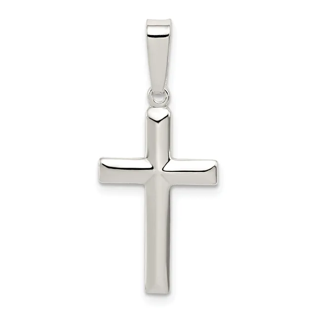 Sterling Silver Cross Pendants — Sterling Silver · 13 x 23 mm