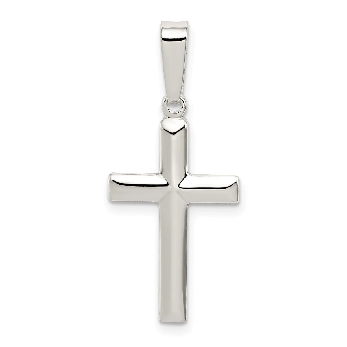 Sterling Silver Cross Pendants — Sterling Silver · 13 x 23 mm