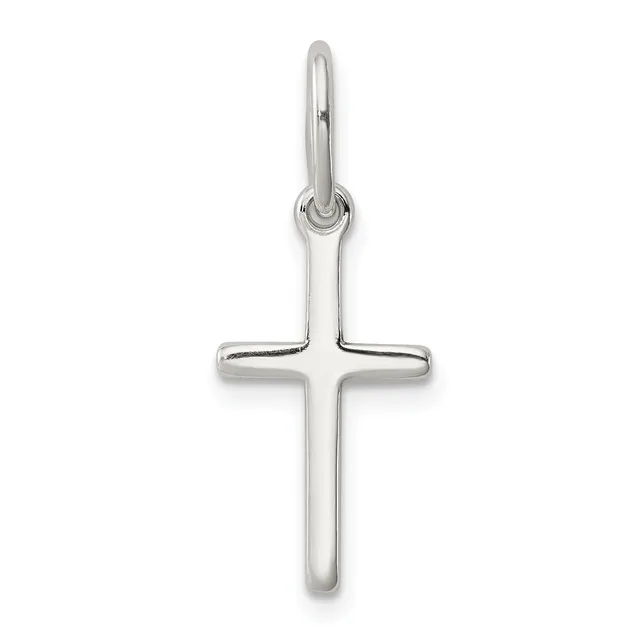 Sterling Silver Cross Pendants — Sterling Silver · 9 x 17.13 mm