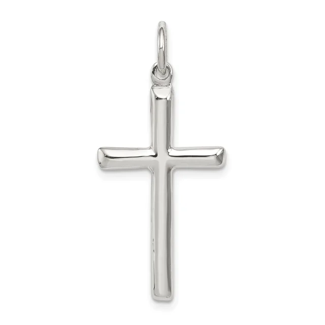 Sterling Silver Cross Pendants — Sterling Silver · 15 x 26.65 mm