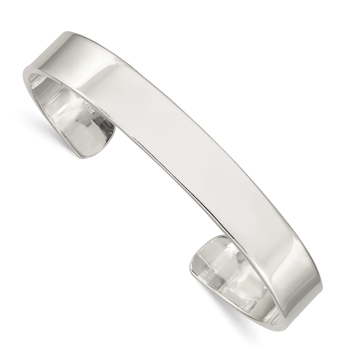 Sterling Silver Cuff Bangle Bracelet — Sterling Silver