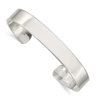 Sterling Silver Cuff Bangle Bracelet — Sterling Silver