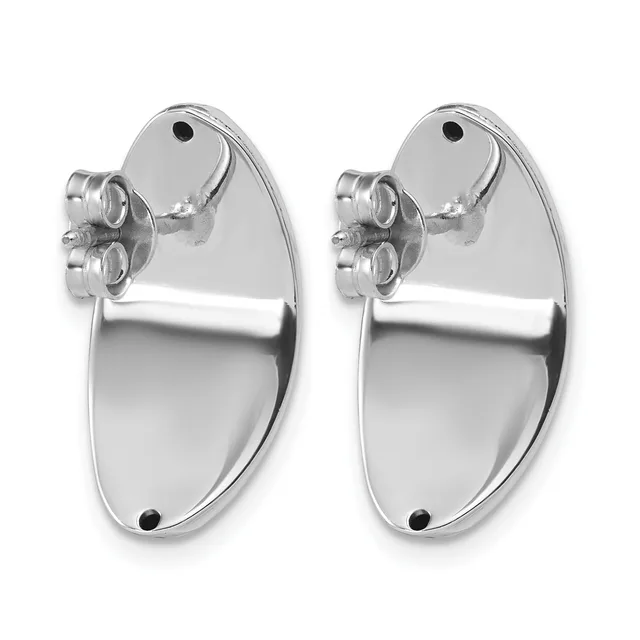 A pair of polished chrome oval mirrors with attached swivel lamp heads featuring triple bulbs, shown from the front against a white background.