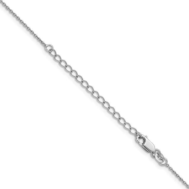 Silver chain bracelet with a textured segment on the upper portion and an open curb link section in the middle, ending with a lobster clasp.