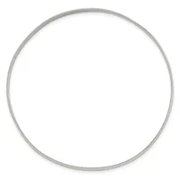 A simple gray circle outline on a white background.