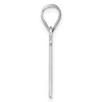 A silver mesh lariat necklace with a long thin strand and a looped knot at the top, displayed against a white background.